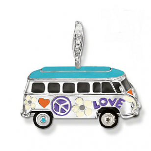 Bedel Hippie Bus 3D Peace